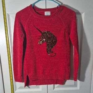 😺 2 for$12 Or 3 for$15 😺 Red Unicorn Sweater